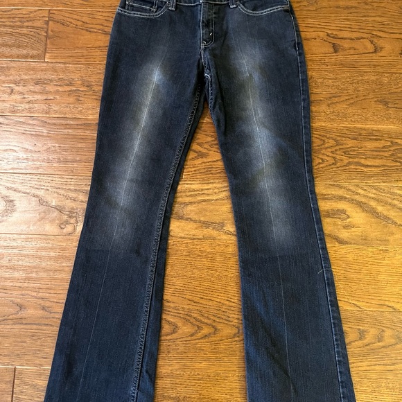 Levi's Denim - Levi's 518‎ Women's Dark Indigo Boot Cut Jeans